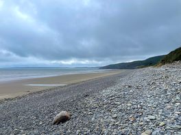 Marros beach - pretty empty and a nice walk from the site