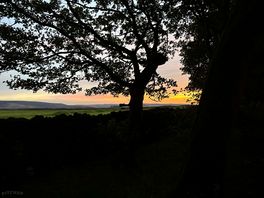 Sunrise towards edale