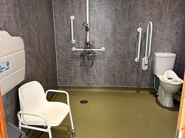 Disabled shower room