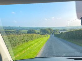 Drive into camp
