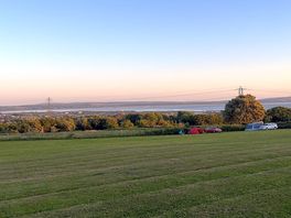 View from the top of the field