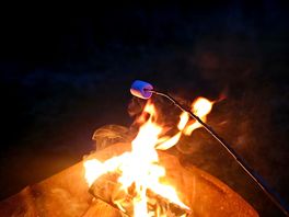 Making smores