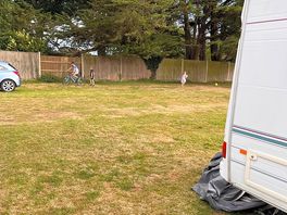 Nice amount of space for children to play.