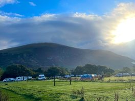 View from our caravan