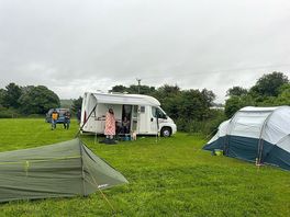 Group set up for the weekend