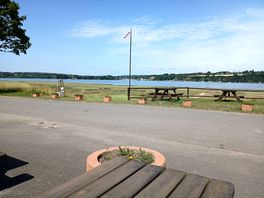 View from the bar