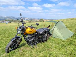 My bike and oex bobcat 1 tent