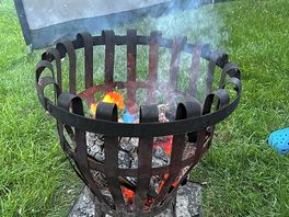 Hired and ready made fire pitt