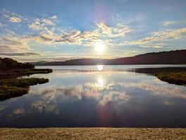 Bala lake 2 minutes walk