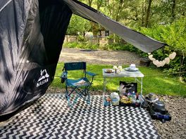 My set up perfect for my stay