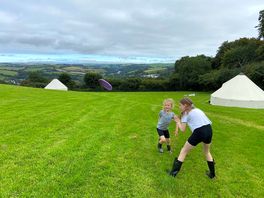 Family friendly site with breathtaking views