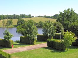 Pitches by the lake