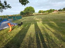 Tent site, electric hook ups available
