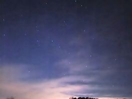 Perfect dark sky with little to no light pollution
