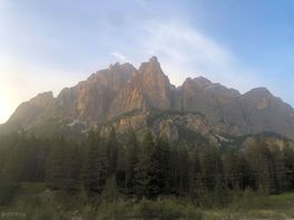 View just outside the campsite