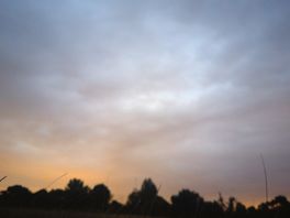 Cloudy evening but still beautiful
