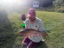 One of many carp that we caught