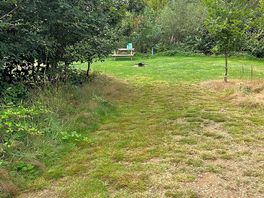 Entrance to the secluded pitch