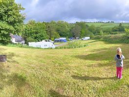 View of the site from the top.
