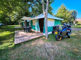 Safari tent camping
