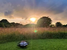Beautiful views by the campfire