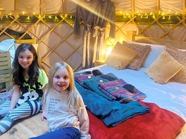 Walnut yurt