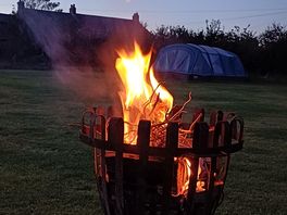 We rented the campfire and the wood was included in the price.