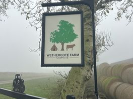 Campsite sign