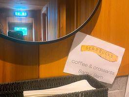 Coffee and croissants
