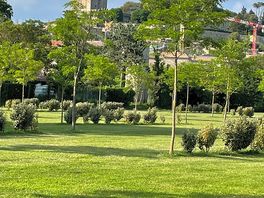 The view from our pitch, the picturesque town is a short stroll away