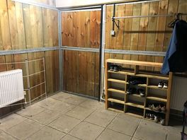 Inside the laundry/drying room