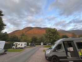 The best view from a campsite you can get.