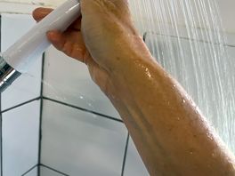Leaking shower head.
