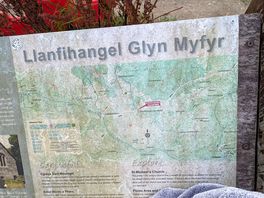 Map of the area on the bridge