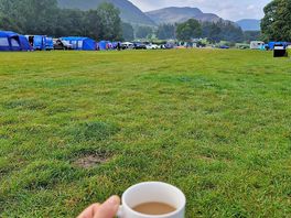 Morning coffee on site