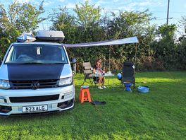 Our first set up lovely site