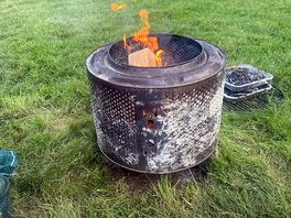 Campfire by guests