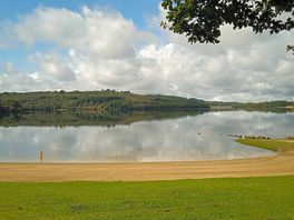 Vue du lac de drennec