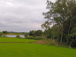 View to fishing lake