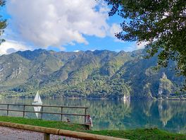 Blick auf den see