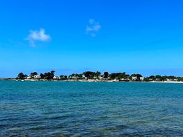 View from along the coast.
