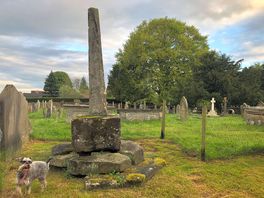 The local churchyard