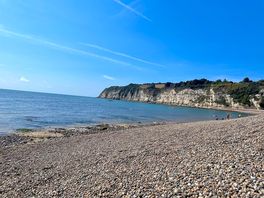Lyme regis about a 15 minute drive away