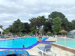 Around the pool