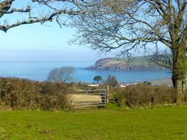 Views of stunning Newport Bay from the site