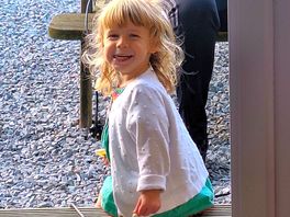Happy little girl