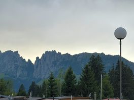 Aussicht vom campingplatz