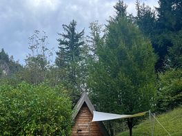 The glamping pod