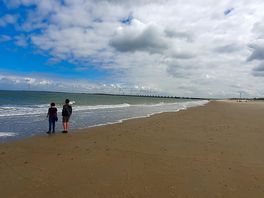 Local beach.
