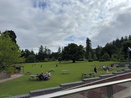 From the patio of the main building
